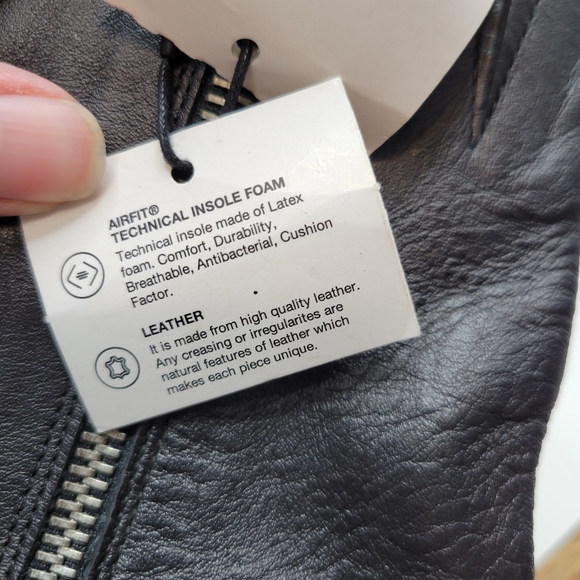 NWT Zara Men's Chelsea Boots Black Leather Made In Spain Size 39 US 6 - Picture 11 of 11